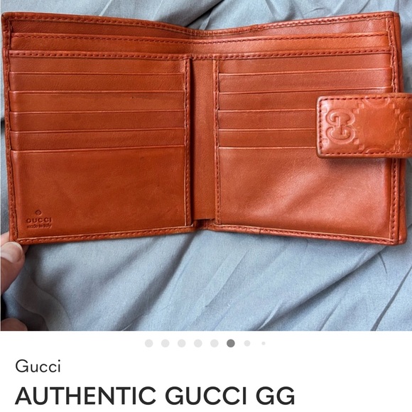 Gucci Orange Guccisima W Hook Wallet - Picture 6 of 8
